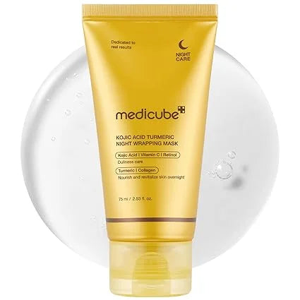 Medicube Kojic Acid Turmeric Overnight Wrapping Peel Off Mask