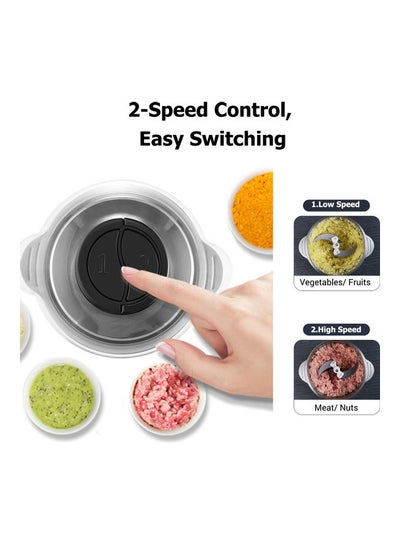 Electric Meat Grinder 2.0 L 200.0 W NC-H1249 Silver