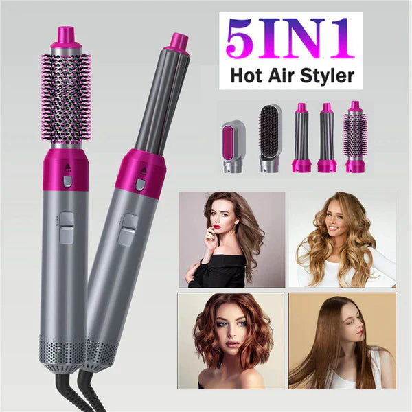 5-in-1 Hot Air Brush Hair Styler