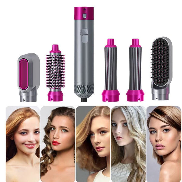 5-in-1 Hot Air Brush Hair Styler